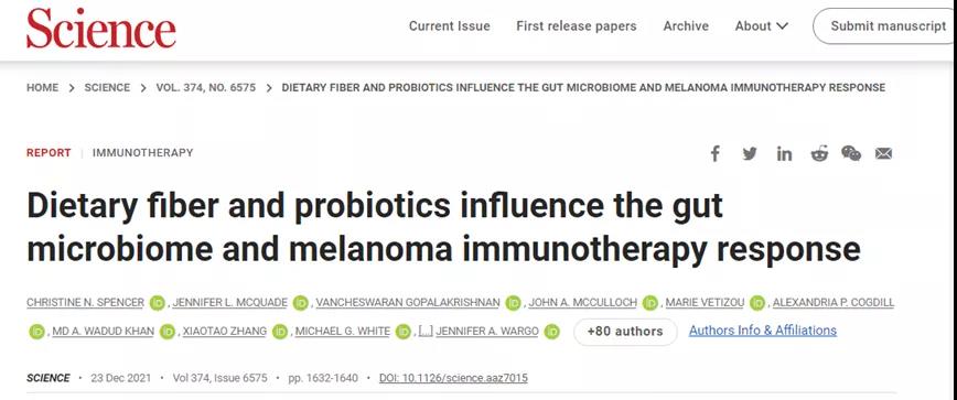 Science：膳食纤维+益生菌，吃对了有助抗癌，吃错了则可能“致癌”