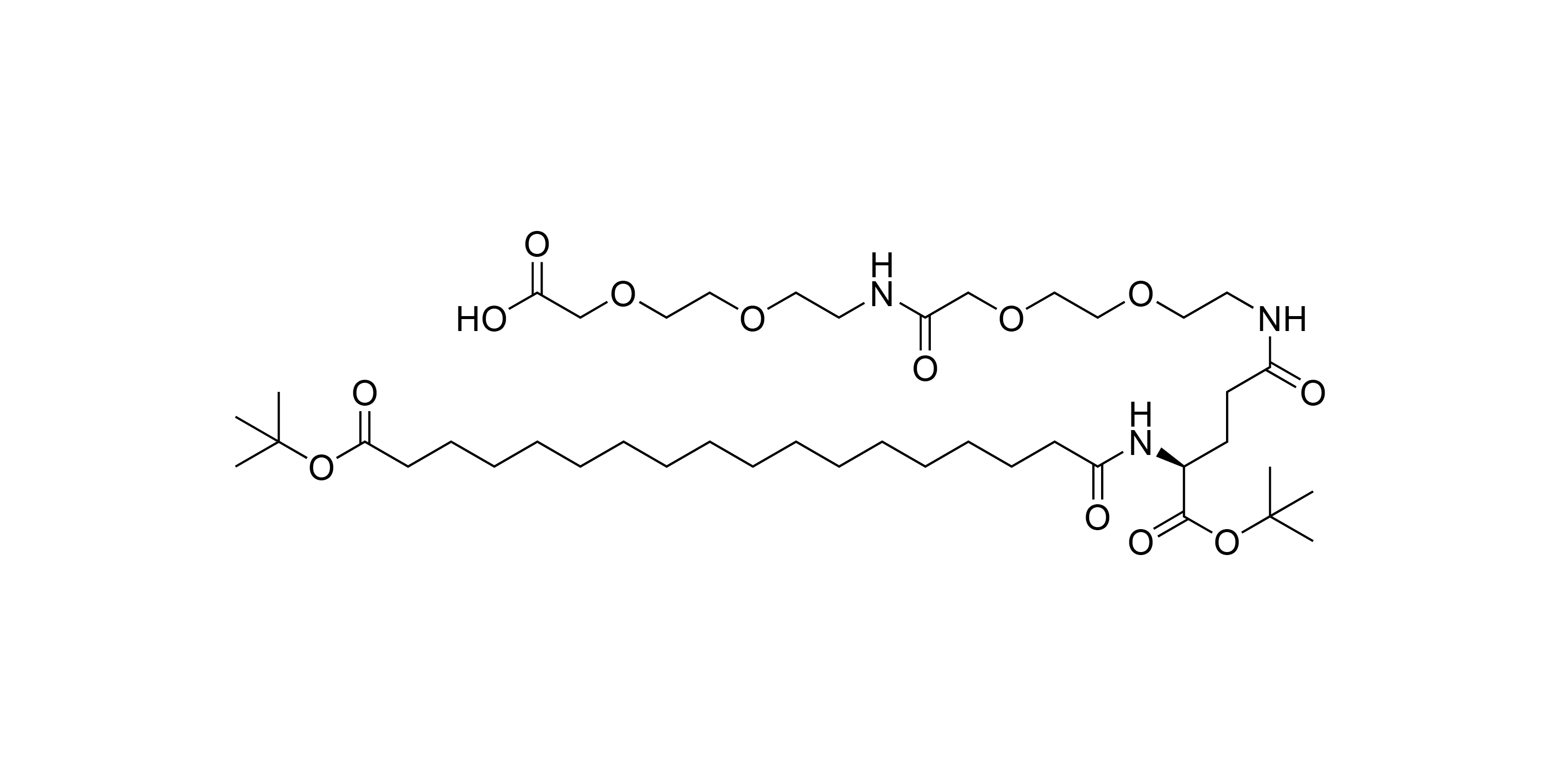 tBuO-Ste-Glu(AEEA-AEEA-OH)-OtBu