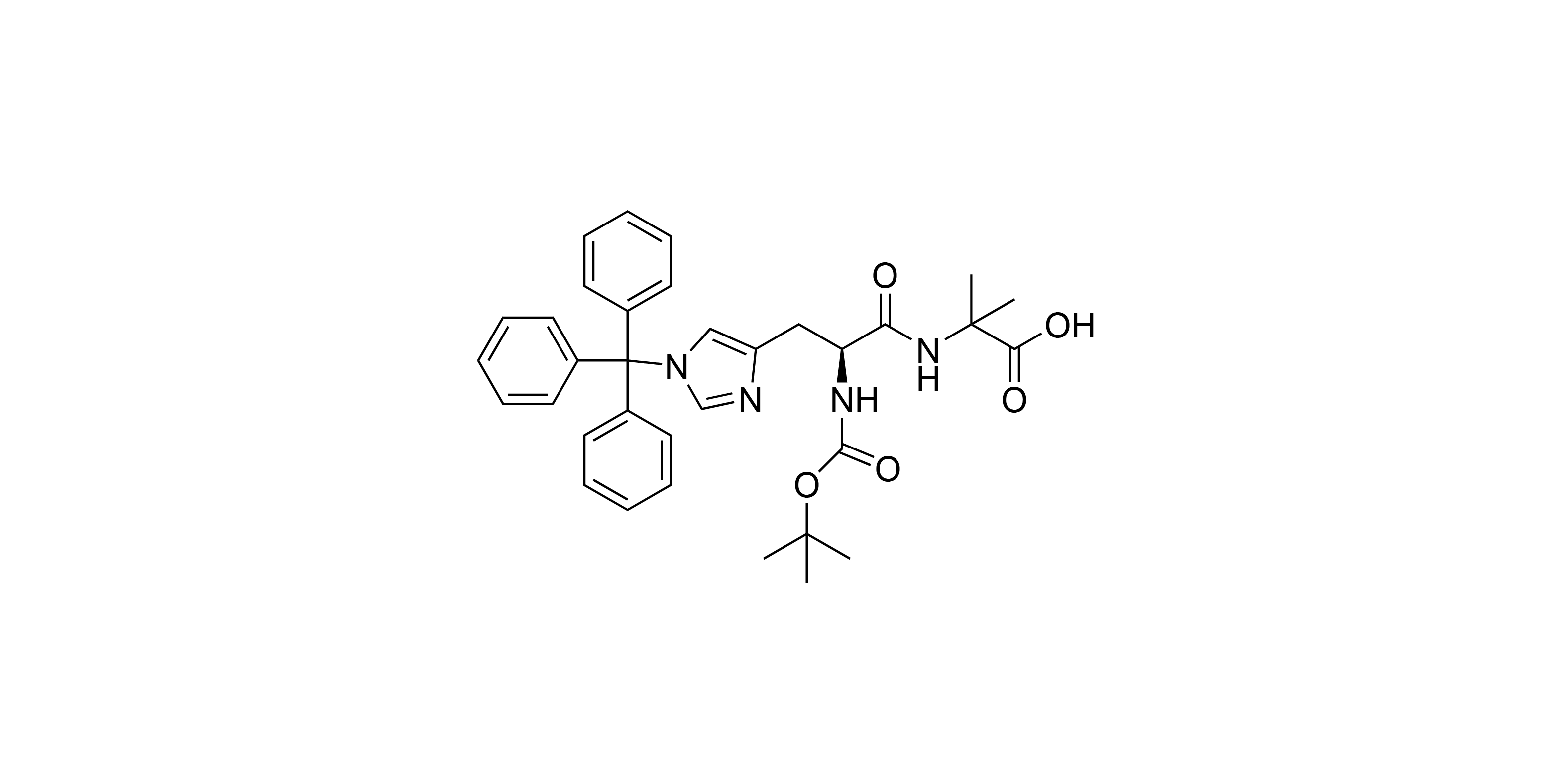 Boc-His(Trt)-Aib-OH