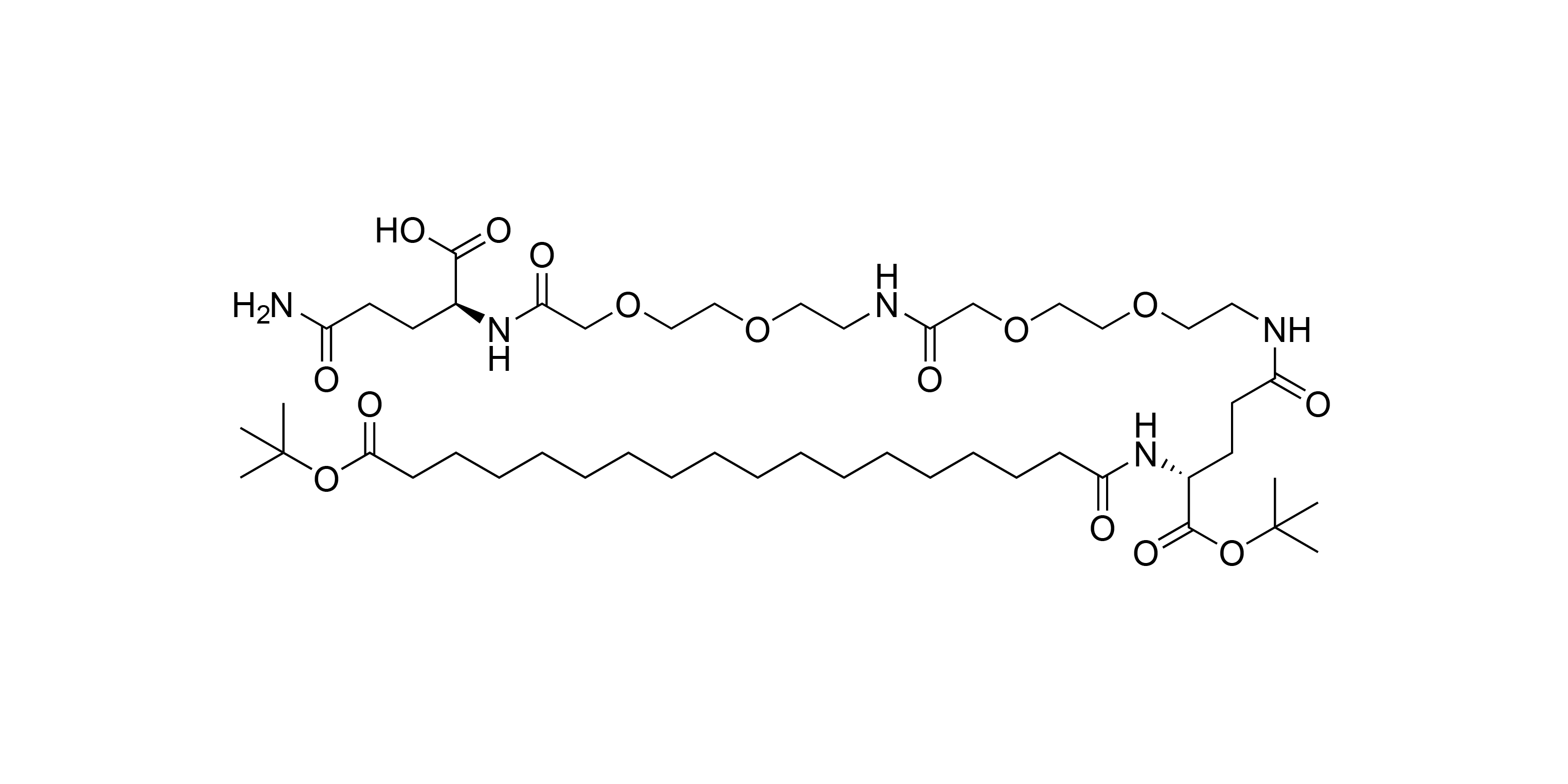 tBuO-Ste-Glu(AEEA-AEEA-Glu)-OtBu